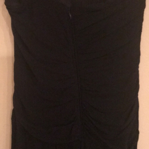 Designer one shoulder evening gown - Picture 4 of 6